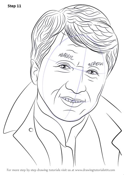 celebrity drawings step by step.